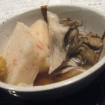 庫裏 - おでん　かに真丈・舞茸