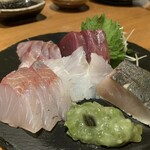 饗酒堂 温on - お刺身盛合わせ