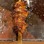 焼鳥 みずき - 首皮オス　440円