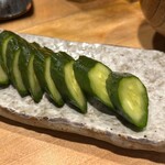 焼鳥 みずき - きゅうりのぬか漬け　330円