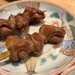 焼鳥 みずき - はつ　330円(1本の値段です)