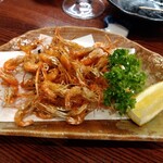 めいじ家大舟 - 小エビの唐揚げ