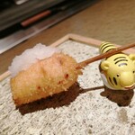 鮨トキドキ串 海老虎 - 