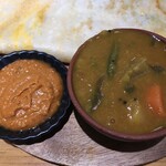 ケララキッチン - 安定のおいしさのサンバル＆チャトニ