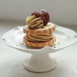 夏空 - ２０２４年１０月再訪：栗の塩バターサブレサンド☆