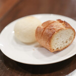 洋食や なかむら - ２０２４年１０月再訪：パン☆