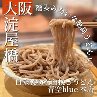 自家製粉石臼挽きうどん 青空blue 本店 - 