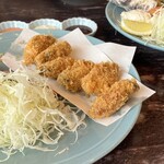 ドライブイン 灘 - ◾️牡蠣フライ¥1.485
　※現金払いのみ