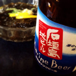 Ishigaki Ji Makita Uchi Bokujou - もずく酢×地ビール