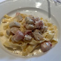 カシータ - クリームパスタ　里芋とベーコン　フェットチーネ