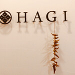 HAGI - 店名