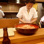 日本料理 太月 - かつお節は削りたてのもの。