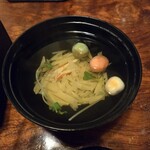 かに道楽 - かにつみれ椀