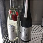 麹町いづみや しろ - ・甲子 アップル 純米吟醸・甲子 みちしるべ 純米大吟醸 