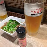 再来軒 - ビールと牛すじポン酢