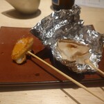 比内地鶏串 Sot l'y laisse - 