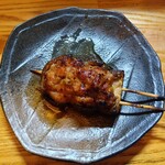 炭火焼鳥中村屋 - しいたけ肉詰め