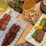 焼鳥と巻き焼き串 鳥々々 - 