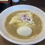 ヌードル＆スパイスカレー 今日の1番 - 朝限定セット　かけそば(玉子は店主からのサービス)