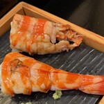 すし処 米泉 - 車エビ