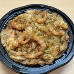 ぴあざフクハラ - 料理写真:海鮮かき揚げ丼の全体像です。