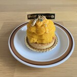 ガーデンカフェ　ルーベル - かぼちゃのモンブランタルト