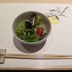 天麩羅･しゃぶしゃぶ・会席 中津川 - サラダ