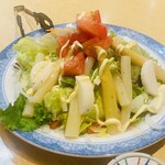 天ひろ - ホワイトアスパラのサラダ