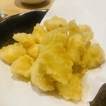 天ひろ - ニンニク天ぷら
