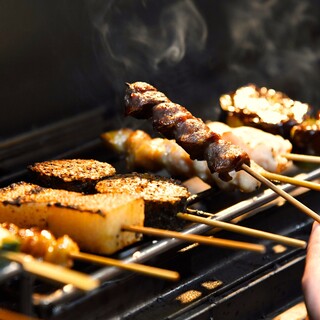 素材のうま味を凝縮させる備長炭と職人の技術