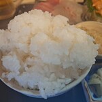 魚笑 - ごはん大盛　米美味しい！