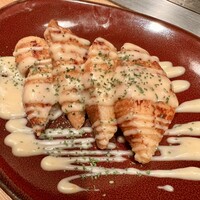 鉄板DINING O - 海老パン600円