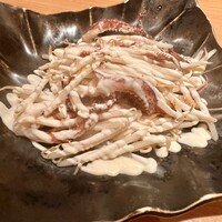 鉄板DINING O - ゲソマヨポン680円