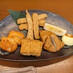 和食処 五島 - 天ぷら(さつま揚げ)の盛合せ