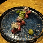 焼肉一 - 和牛のタン刺し