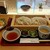 寛文五年堂 - 料理写真:乾麺・生麺味比べ　天ぷらセット　うどん大盛り