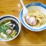 永明中華そば店 - ネギ塩鮪つけそば