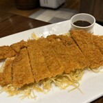 ニユートーキヨービヤホール 数寄屋橋本店 - 名物 カミカツ ハーフです。（2024年10月）