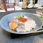 なんか喰ぃ亭 - 海鮮丼 特盛り＆具増し