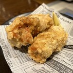 ニユートーキヨービヤホール 数寄屋橋本店 - 秘伝味付けニュートーキョー唐揚げ3個です。（2024年10月）