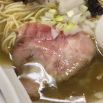 煮干中華ソバ イチカワ - チャーシュー（2014年4月　西武池袋本店に「煮干狂會」として出店）