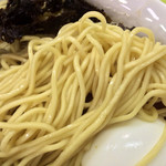 煮干中華ソバ イチカワ - 菅野製麺の麺（2014年4月　西武池袋本店に「煮干狂會」として出店）