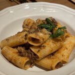 gout-temps - リガトーニの和牛ボロネーゼ