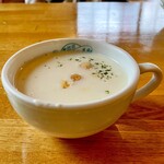 センターグリル - 20241003ポタージュスープ