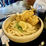 讃岐うどん 白庵 - とり天ぶっかけ