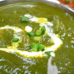 RAJ - ほうれん草とマッシュルームのカレー