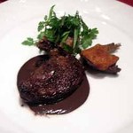 マレナSHIMA フレンチ - 特選牛フィレ肉のポワレ　フォアグラ添え