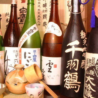 Famous sake that is difficult to obtain