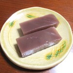 越前そばの里 - KK 武生製麺　福のあん “福井の水ようかん”  650円（税込）。
