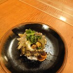 磯料理・炭火焼海峡 - 栄螺壺焼き